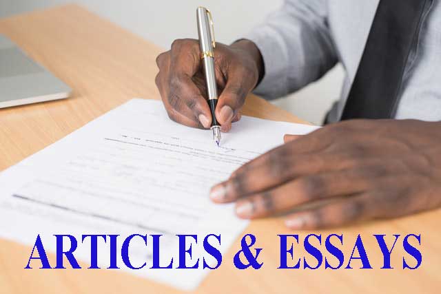 Articles, Essays, ಲೇಖನಗಳು, ಪ್ರಬಂಧಗಳು